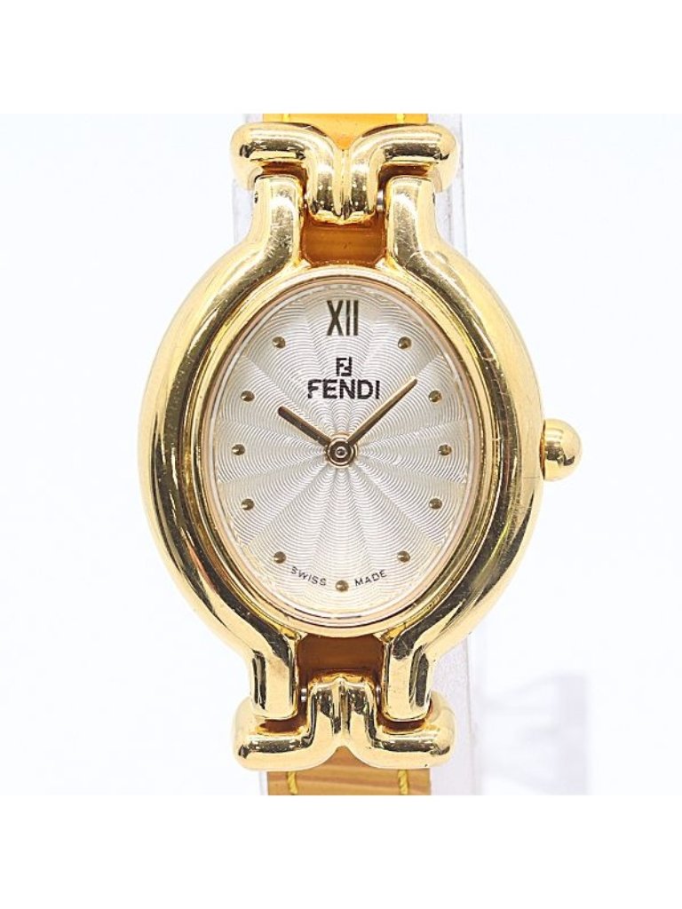 Fendi Box Replacement With Chameleon Quartz Silver Dial Watch
